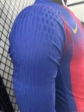 Barcelona  Home Long Sleeved  PLayer  1:1 Quality Soccer Jersey 25/26