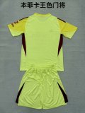 Benfica Goalkeeper Kids Kits 1:1 Quality Soccer Jersey 25/26