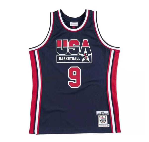 Team USA JODRAM #9  1:1 Quality NBA Jerseys 2025