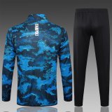 24/25 Napoli Training  Bluee Jacket Tracksuit Blue 1:1 Quality
