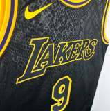 2025 Lakers JAMES JR. #9 Black 1:1 Quality NBA Jersey热压