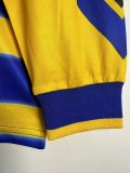 Parma  Long sleeves Yellow  Retro 1:1 Quality Soccer Jersey 1999/2000