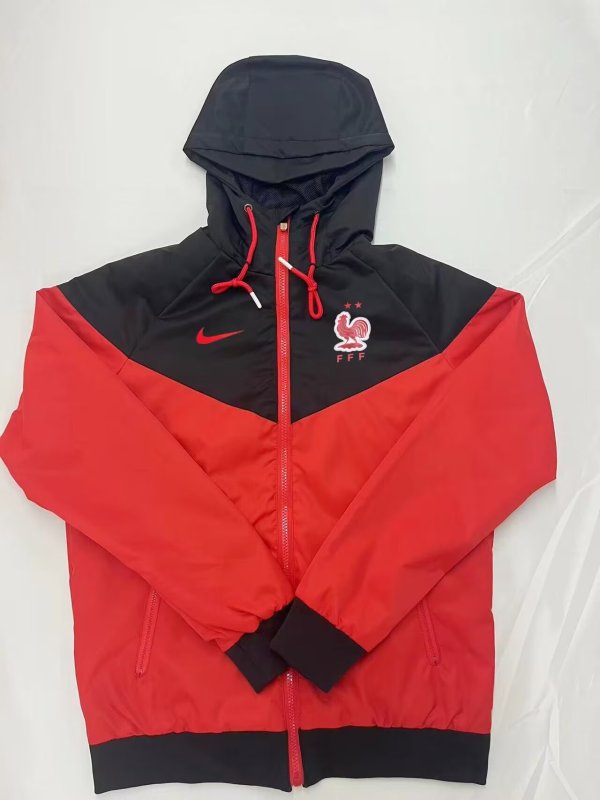 France Red Windbreaker 24/25