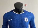 Chelsea Home Long Sleeve Player 1:1 Quality Soccer Jersey 25/26