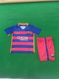 Barcelona Home Kids Retro 1:1 Quality Soccer Jersey 2015/2016