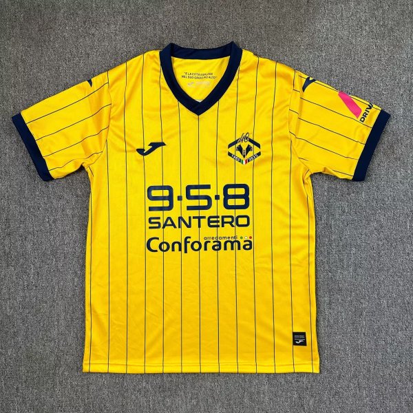 Hellas Verona 120th anniversary Fans 1:1 Quality Soccer Jersey 24/25