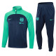 Barcelona Training Tracksuit  Blue 1:1 Quality Soccer Jersey 24/25