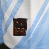 Manchester City Home Long Sleeve Player 1:1 Quality Soccer Jersey 25/26