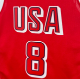 Team USA LEONARD #8 Red 1:1 Quality NBA Jerseys 2024