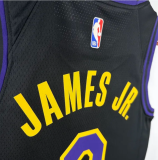 2025 Lakers JAMES JR. #9 Black City Edition1:1 Quality NBA Jersey热压