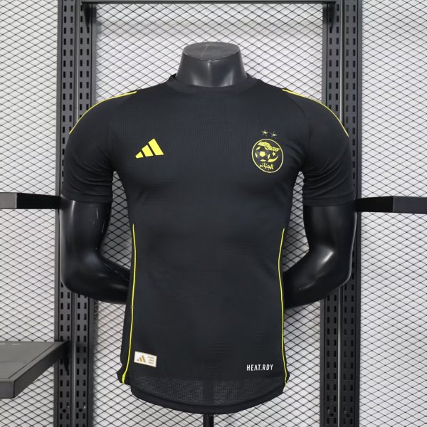 Algeria Black Player 1:1 Quality Soccer Jersey 25/26