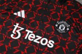 Manchester United Training  Red  And Black  1:1 Quality Training Jersey 24/25
