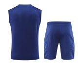 Italy Training Suit  Blue  1:1 Quality Training Vest（A-Set）24/25