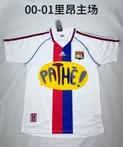 2000/2001  Lyonnais Home Fans Retro 1:1 Quality Soccer Jersey
