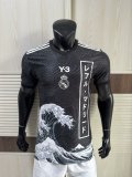 Real Madrid Y-3 Black Player 1:1 Quality Soccer Jersey 25/26