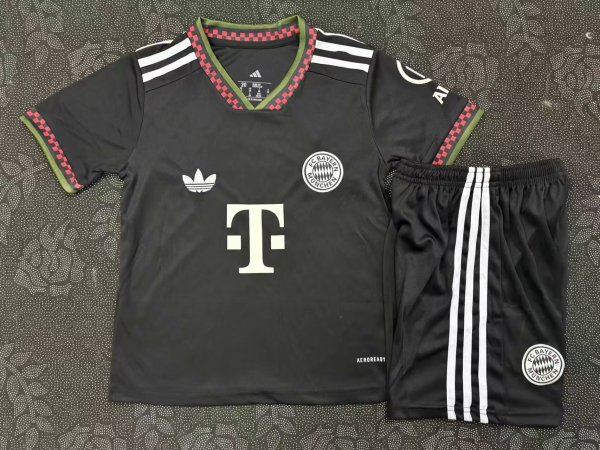 Bayern Munich Third Kids 1:1 Soccer Jersey 25/26