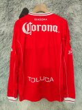 Toluca Home Long sleeve Fans  Retro 1:1 Quality Soccer Jersey 1998/1999