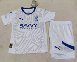 Al Hilal SFC Away kids 1:1 Quality Soccer Jersey 25/26