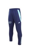 24/25  Arsenal Training Suit Blue 1:1 Quality Training Jersey