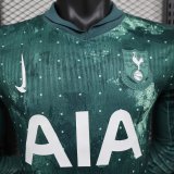 Tottenham Away Long Sleeve Player 1:1 Quality Soccer Jersey 24/25