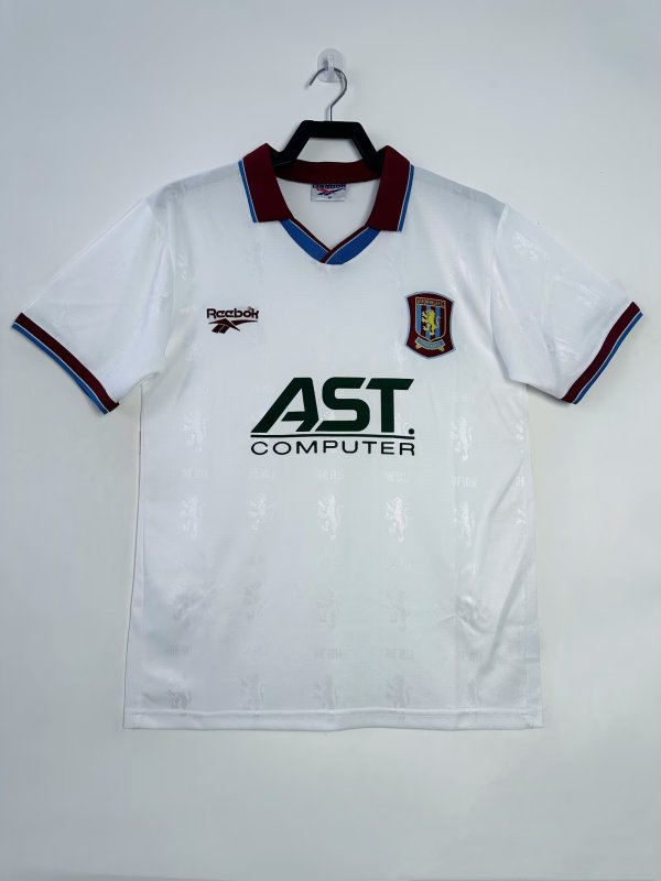 Aston Villa Away Fans Retro 1:1 Quality Soccer Jersey 1995/1996