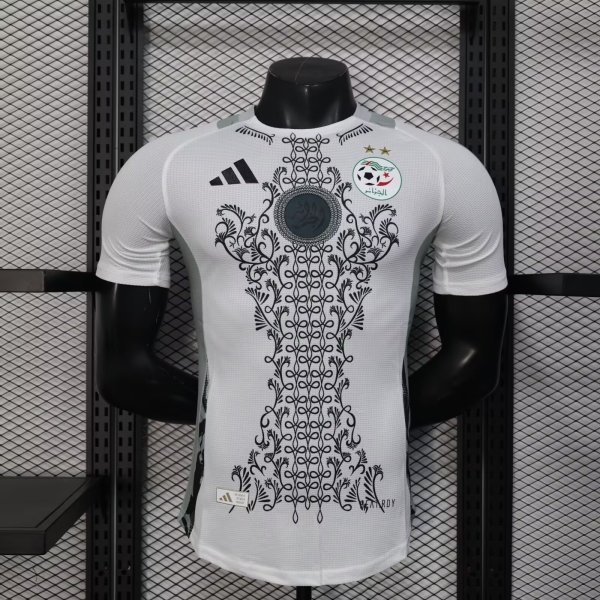Algeria White Player 1:1 Quality Soccer Jersey 25/26