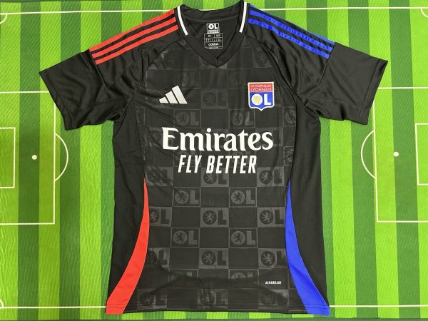 Lyon Away  Fans 1:1 Quality Soccer Jersey 24/25