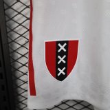 Ajax Away Player White 1:1 Quality Shorts 25/26