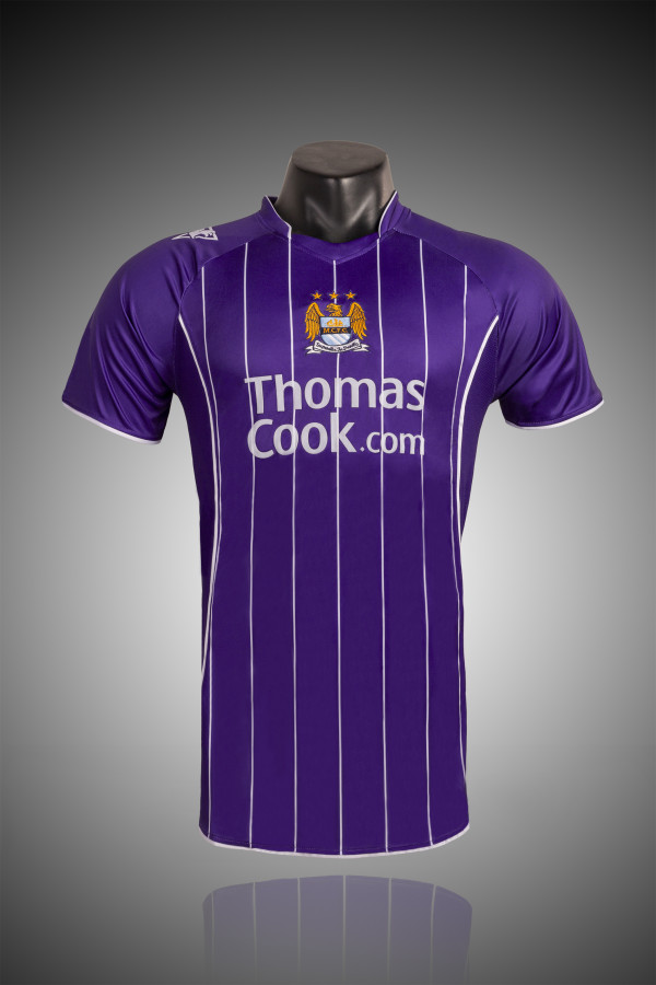 Manchester City Away Retro Soccer Jersey 2007/2008