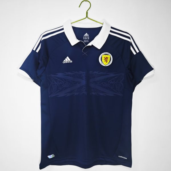 2012/2014 Scotland Home Fans 1:1 Quality Retro Soccer Jersey