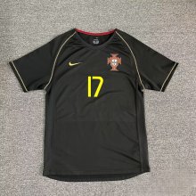 2006  Portugal Away Fans Retro 1:1   Quality Soccer Jersey