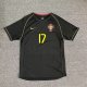 2006  Portugal Away Fans Retro 1:1   Quality Soccer Jersey