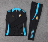 Argentina Black Jacket Tracksuit 1:1 Quality 24/25