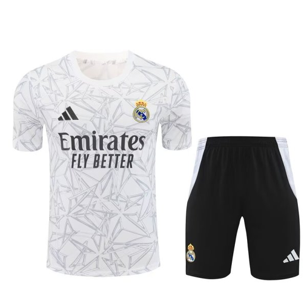 Real Madrid White Grey 1:1 Quality Training (A-Set)24/25