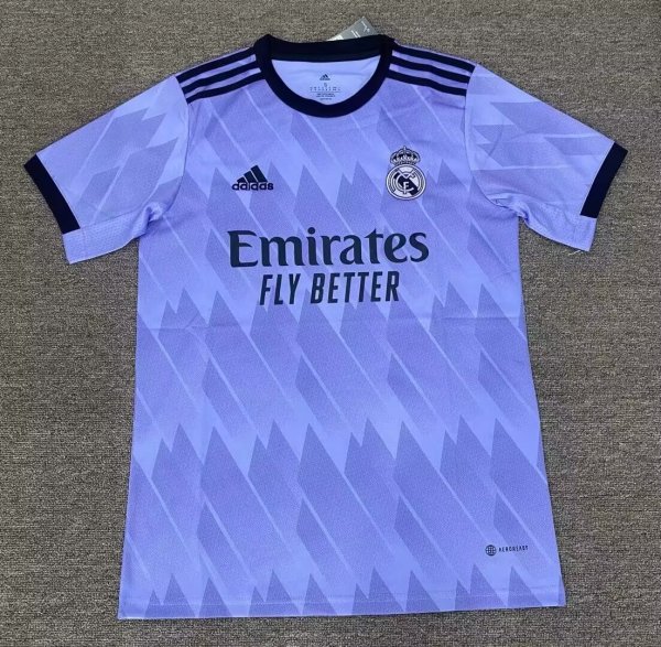 Real Madrid Away Fans Retro 1:1 Quality Soccer Jersey 22/23
