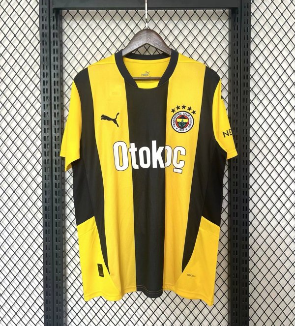 Fenerbahce Home Yellow 1:1 Quality Soccer Jersey 24/25