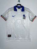 Italy Away White Fans Retro 1:1 Quality Soccer Jersey 1995