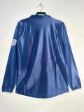Paris Home Long Sleeve Fans Retro 1:1 Quality  Soccer Jersey 2001/2002