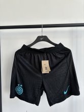 Inter Milan Home Black Player 1:1 Quality Shorts 25/26