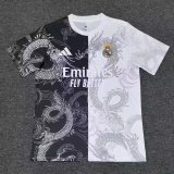 25/26 Real  Madrid Special Edition  White/Black Fans 1:1 Quality Soccer Jersey