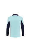 24/25  Arsenal Training Suit Blue 1:1 Quality Training Jersey