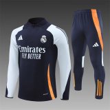 24/25  Real Madrid Training Royal Blue 1:1 Quality Training Jersey