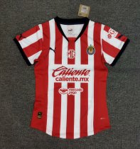 24/25 Chivas Home Woman's  Fans 1:1 Quality Soccer Jersey