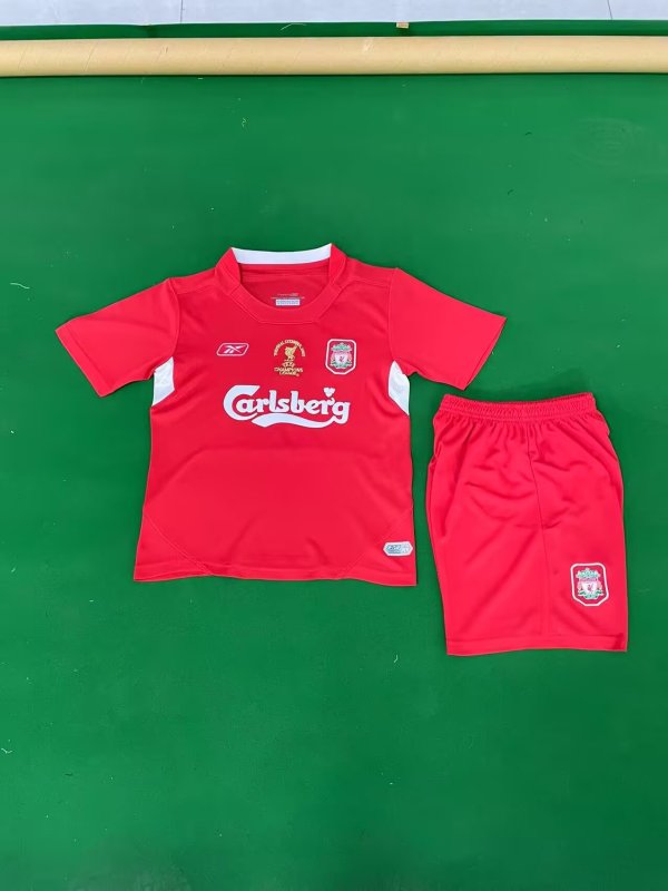 Liverpool Home Kids Retro 1:1 Quality Soccer Jersey 2004/2005