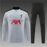 Liverpool  Grey  Kids 1:1 Quality Training Jersey 24/25