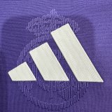 Real Madrid Dark Purple Flower Player 1:1 Quality Soccer Jersey 25/26