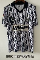 Santos Away Fans Retro 1:1 Quality  Soccer Jersey 1990