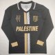 Palestine Black Gold Special Edition Fans Long sleeve 1:1 Quality Soccer Jersey 24/25