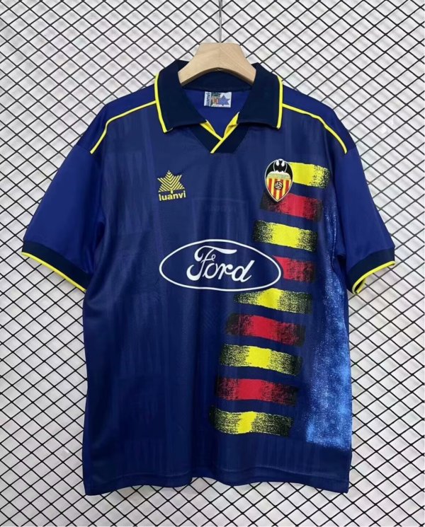 Valencia Away Fans Retro 1:1 Quality Soccer Jersey 1996/1997