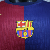 Barcelona  Home Long Sleeved  PLayer  1:1 Quality Soccer Jersey 24/25